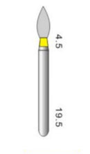 FLAME OGIVAL END (FO) - DIAMOND BURS