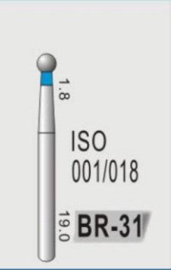 Round (BR) - Diamond Burs
