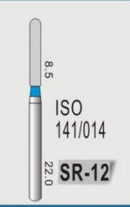 STRAIGHT ROUND END (SR) - DIAMOND BURS