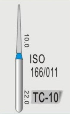 TAPER CONICAL END (TC) - DIAMOND BURS