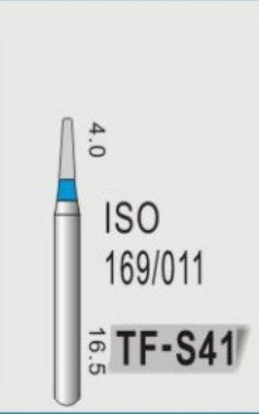 TAPER FLAT END (TF) - DIAMOND BURS