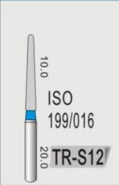 TAPER ROUND END (TR) - DIAMOND BURS