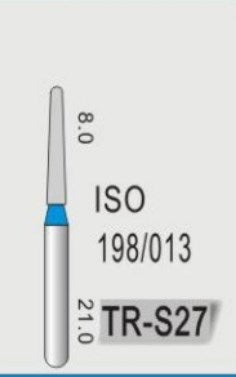 TAPER ROUND END  (TR) - DIAMOND BURS
