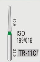 TAPER ROUND END (TR) - DIAMOND BURS