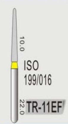 TAPER ROUND END  (TR) - DIAMOND BURS