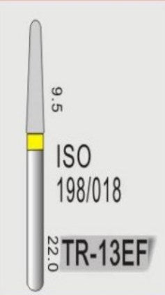 TAPER ROUND END  (TR) - DIAMOND BURS