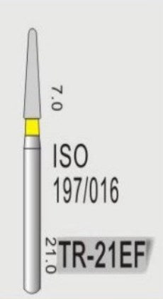 TAPER ROUND END  (TR) - DIAMOND BURS