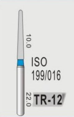 TAPER ROUND END  (TR) - DIAMOND BURS