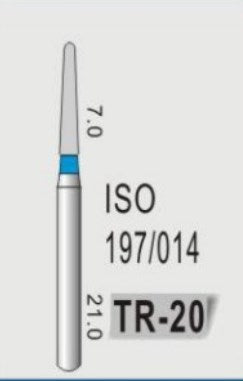 TAPER ROUND END  (TR) - DIAMOND BURS
