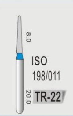 TAPER ROUND END (TR) - DIAMOND BURS