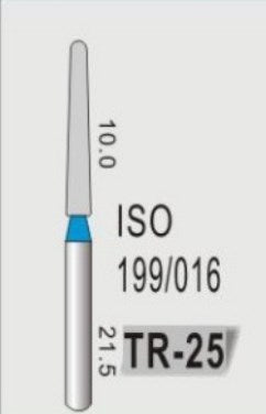 TAPER ROUND END  (TR) - DIAMOND BURS