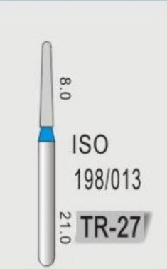 TAPER ROUND END  (TR) - DIAMOND BURS