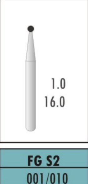 FG 316 SURGICAL 16MM - CARBIDE BURS