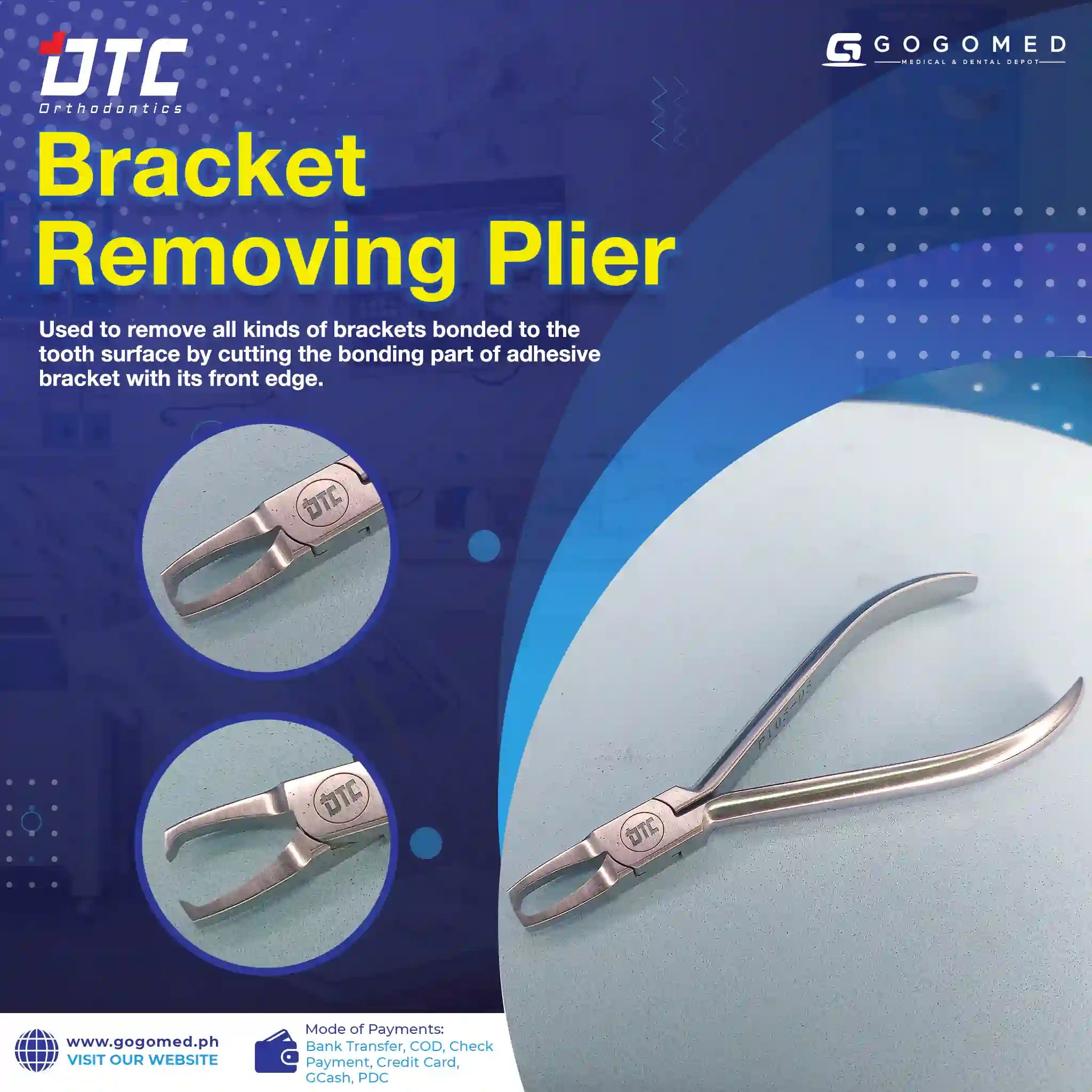 Bracket Removing Plier - DTC