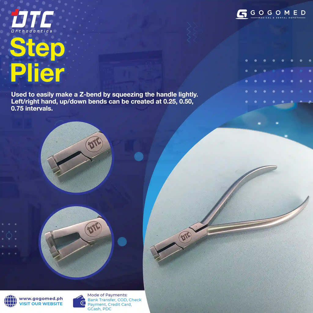Step Plier 1mm - DTC – Gogomed Supplies