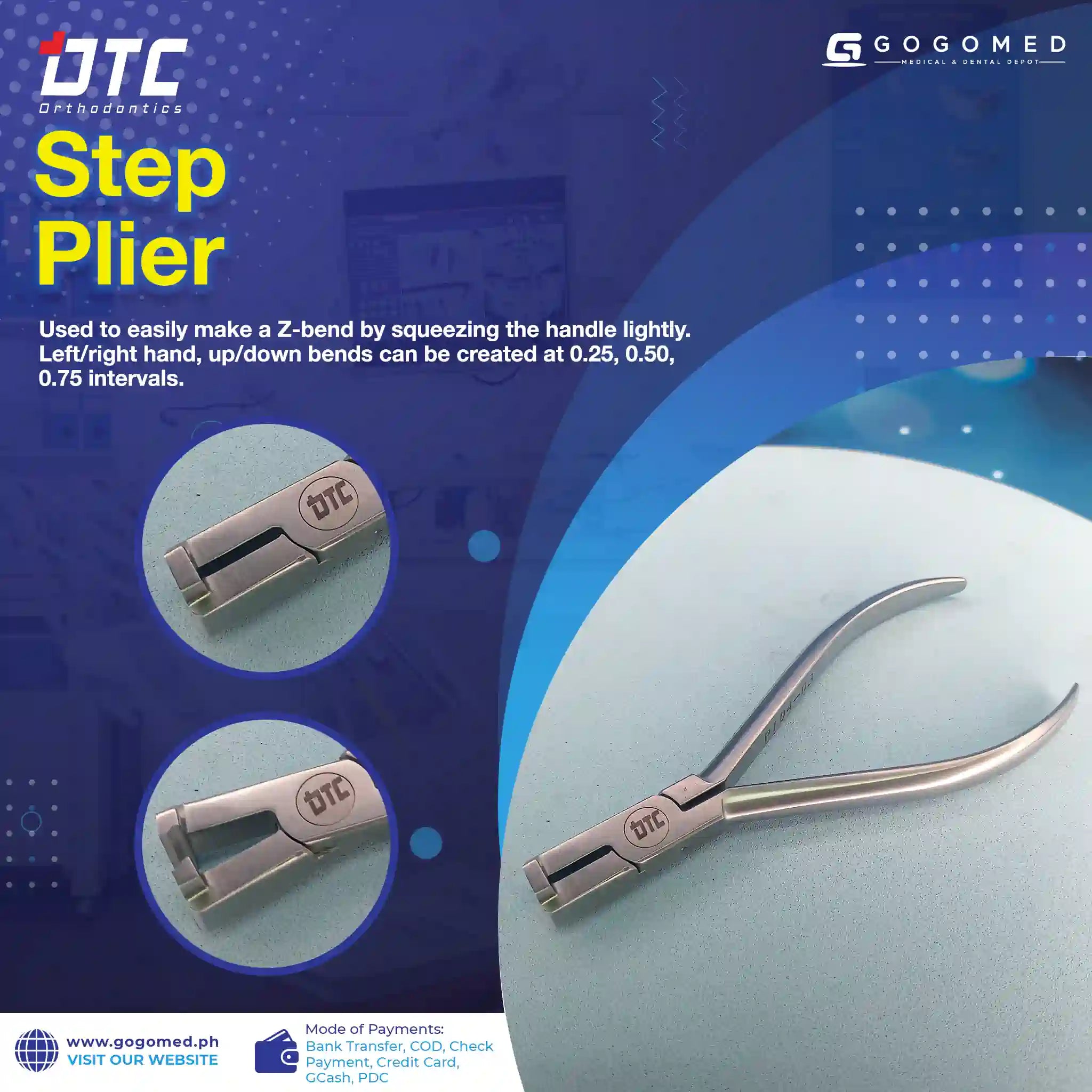 Step Plier .50mm - DTC