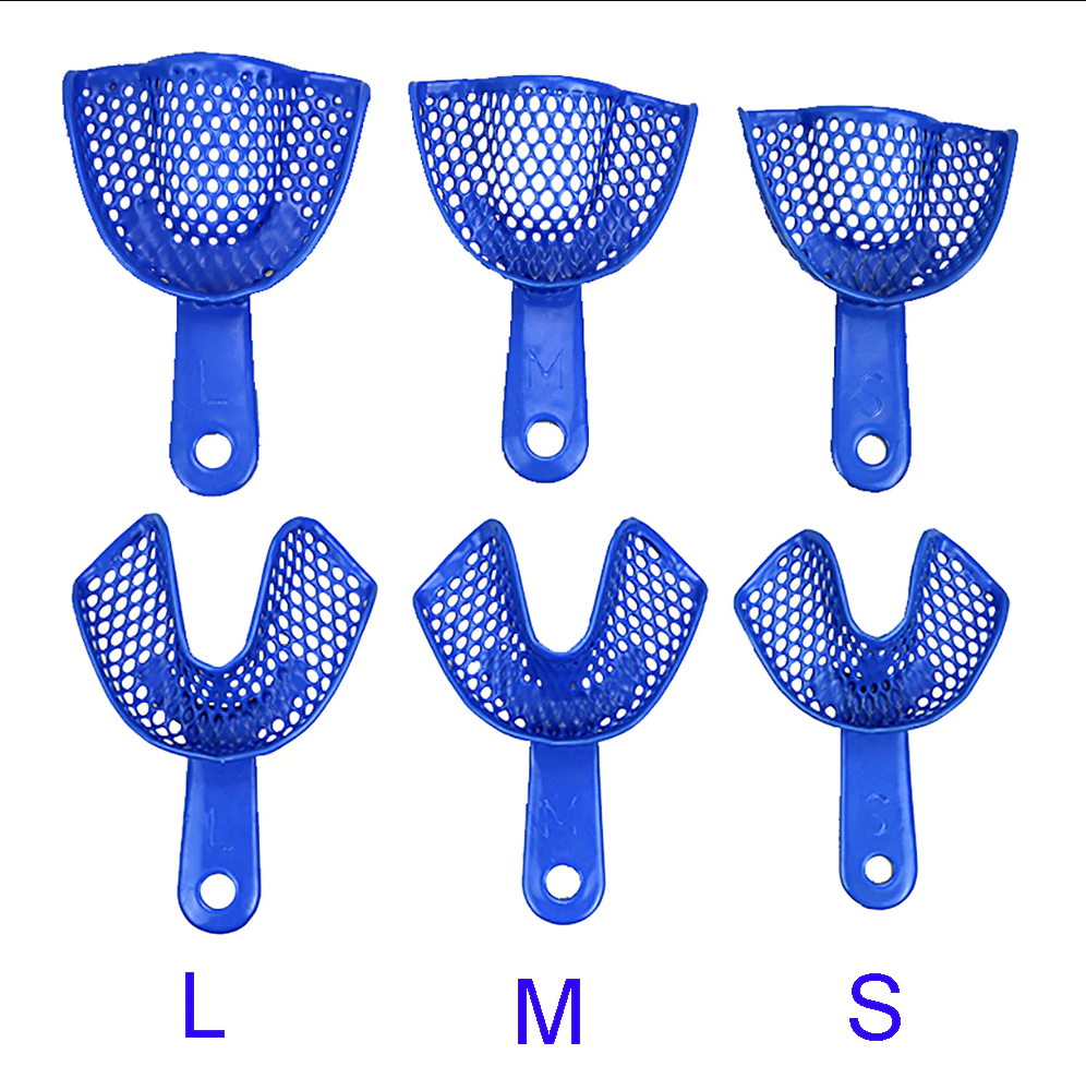 Dentulous Impression Tray Plastic-Steel