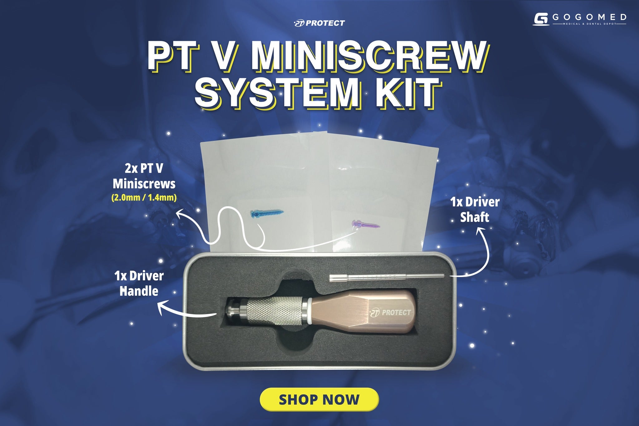 TAD Orthodontic Screw 5th Gen - Protect