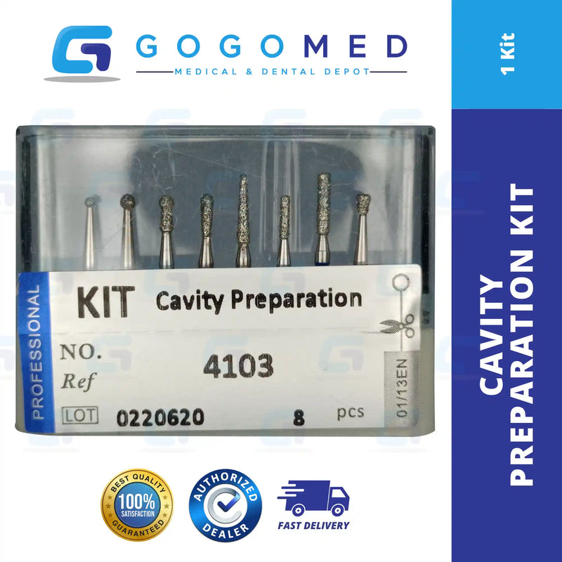 Cavity Preparation Restoration Burs - 1 Set