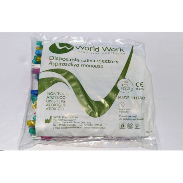 Saliva Ejector - World Work 100s