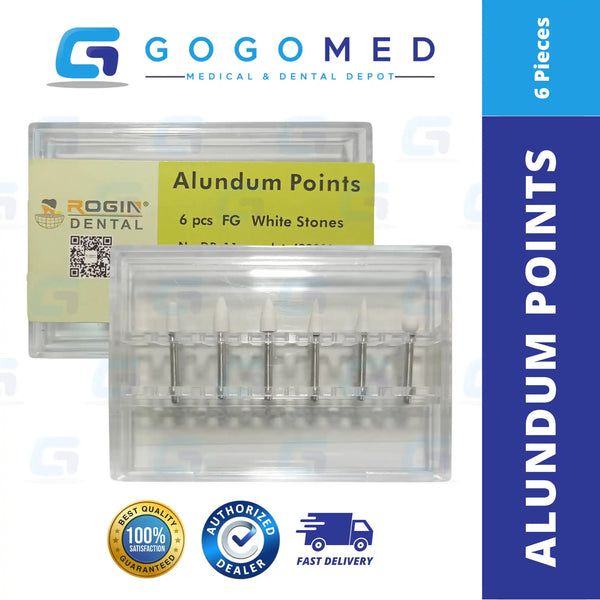 Alundum Points Composite Polishing and Finishing Kit 6pcs