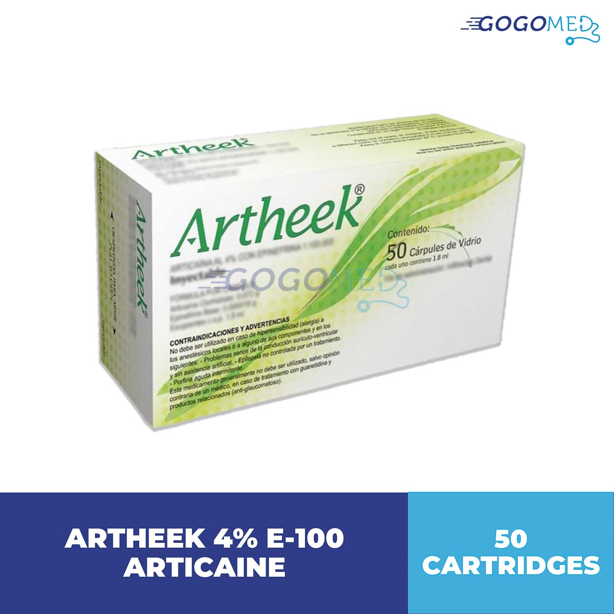 Articaine 4% With Epinephrine - Artheek