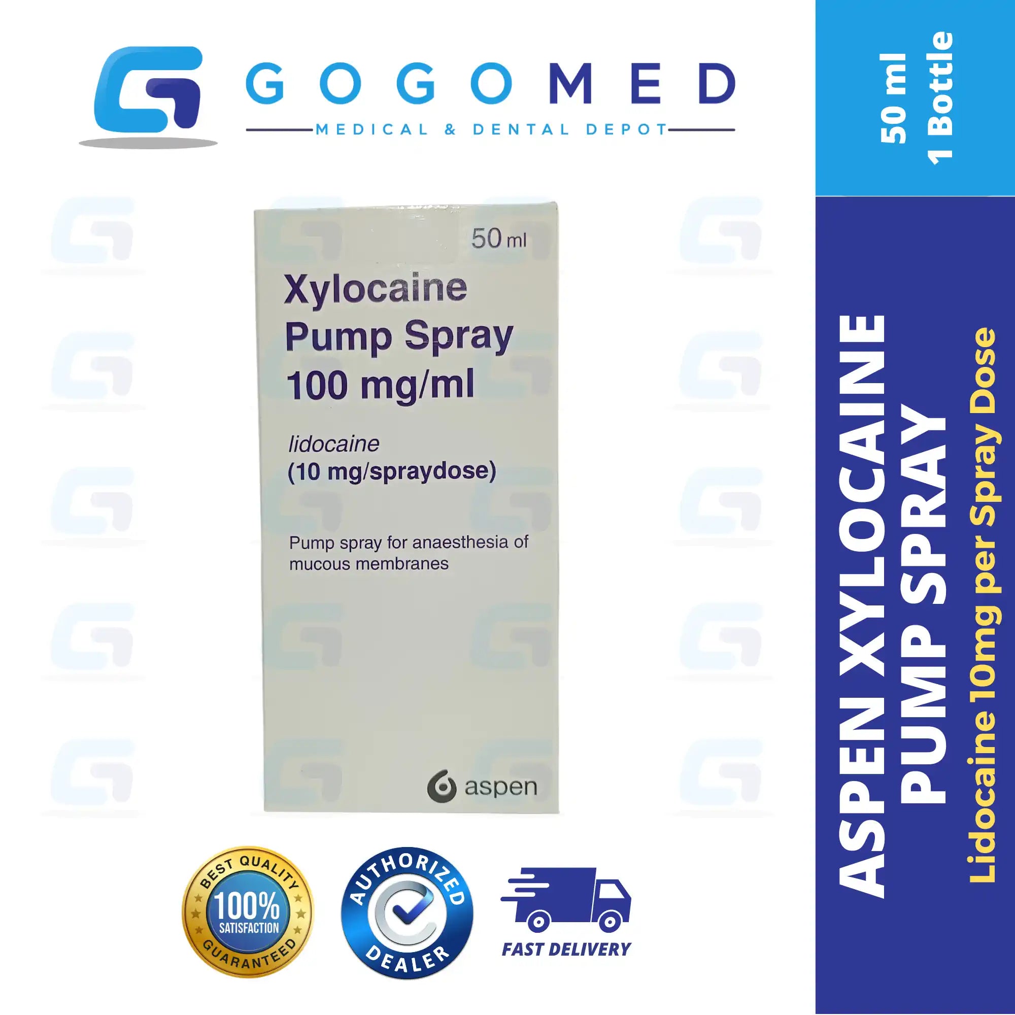 Xylocaine - Pump Spray 50mL (AstraZeneca) (Phased out)