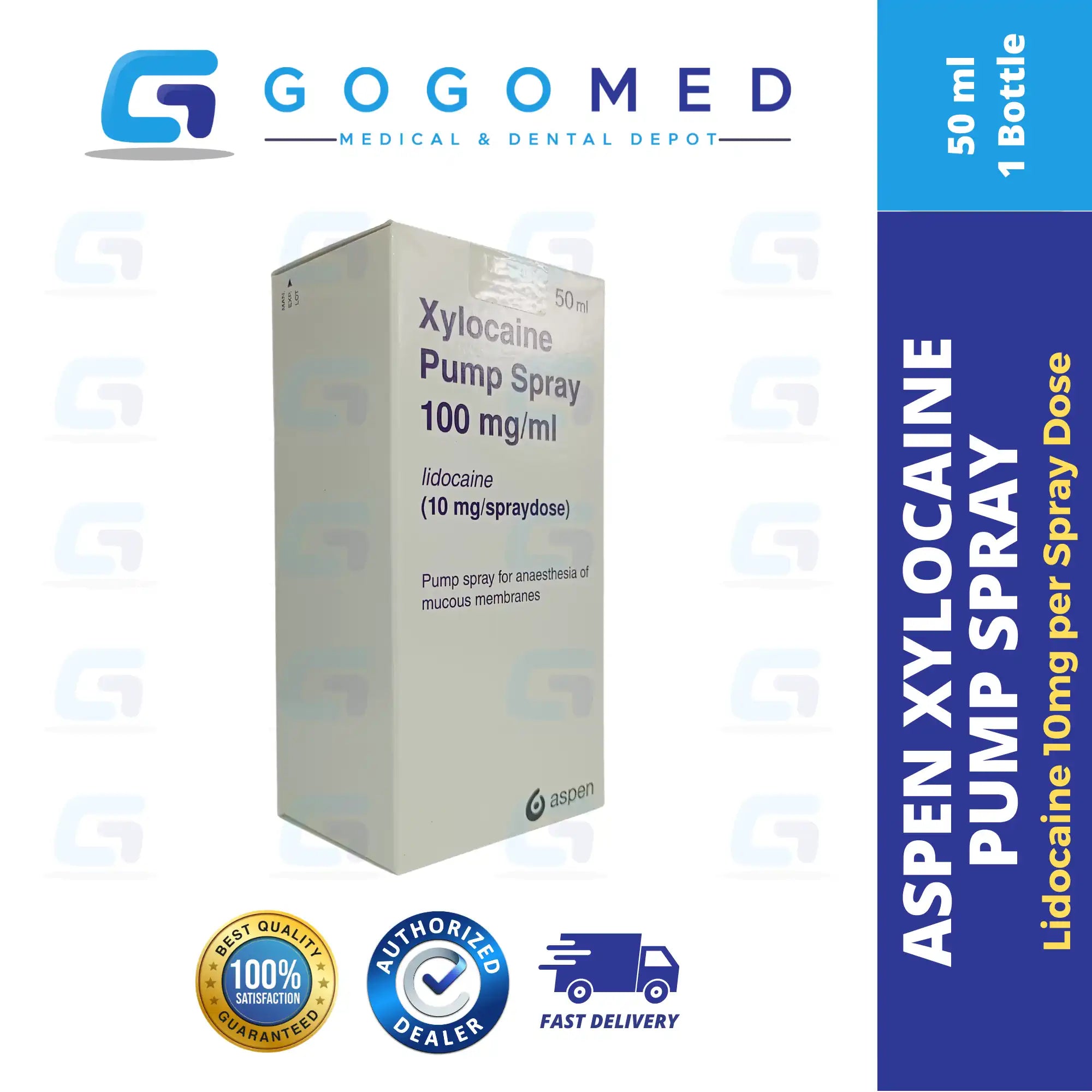 Xylocaine - Pump Spray 50mL (AstraZeneca) (Phased out)