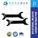 Cheek Retractor - Bilateral Black 2 PCS