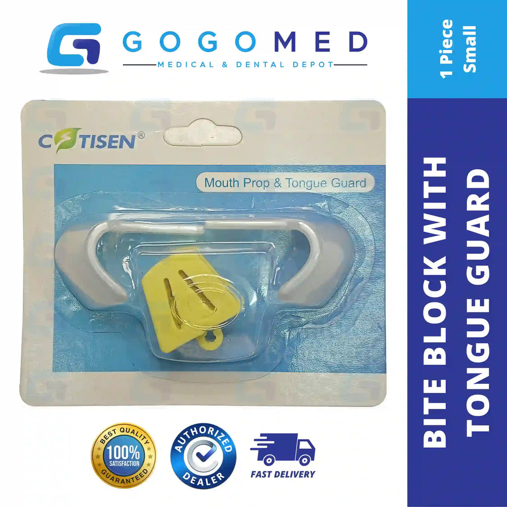 Block Bite Guard Bite Block with Tongue Guard Autoclavable – Gogomed Supplies