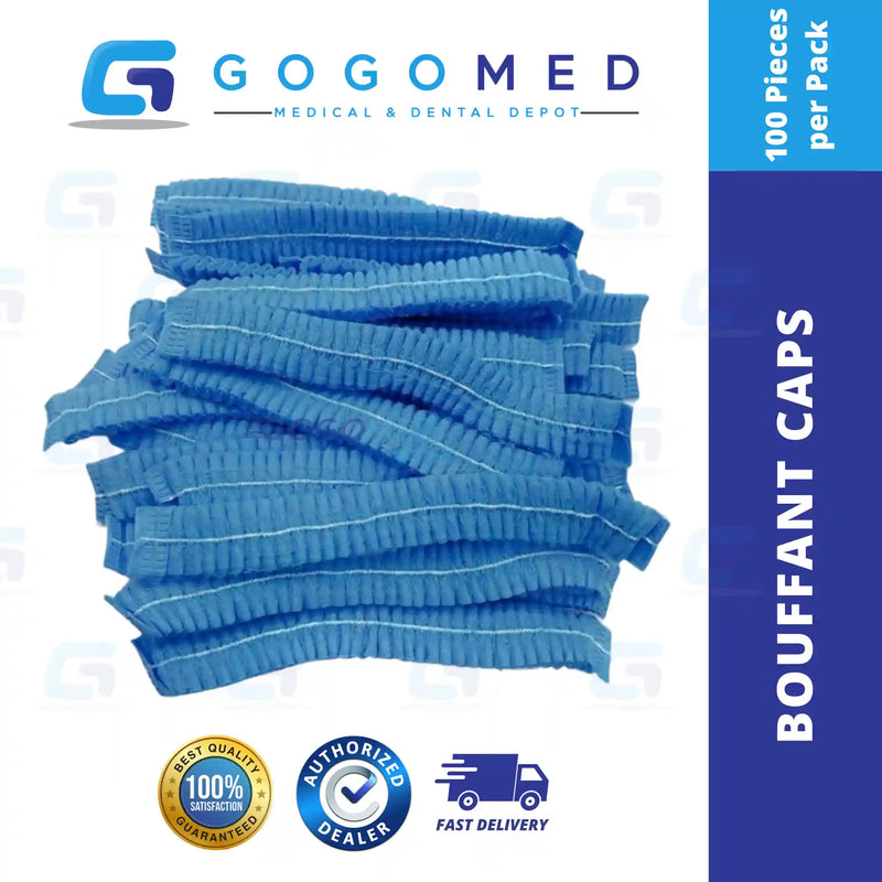 Bouffant Cap 100 pcs Nonwoven 21"