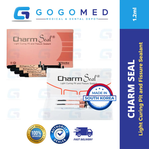 Charm Seal - Light Curing Pit and Fissure Sealant - 1.2ml per Tube