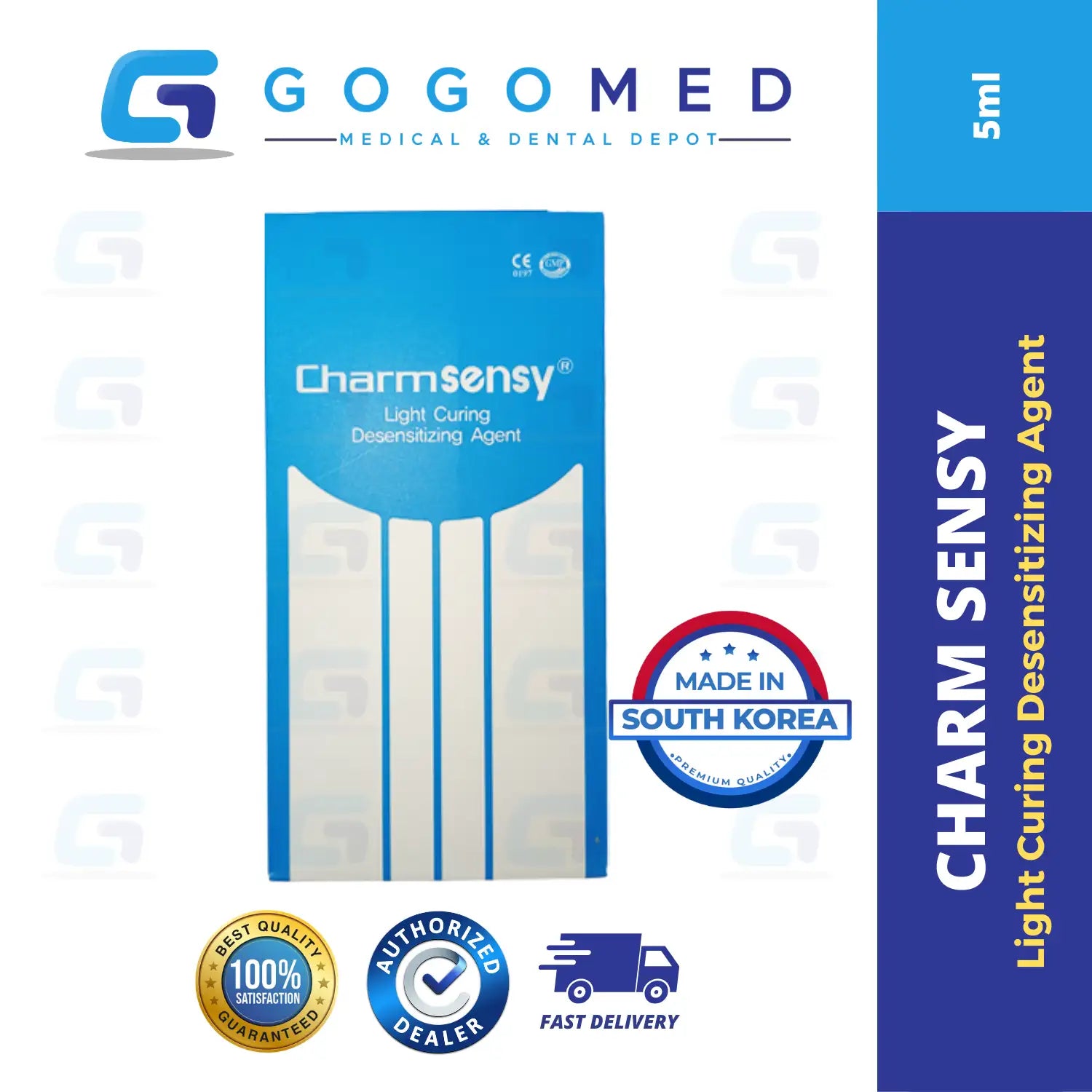 Charm Sensy - Light Curing Desensitizer Agent - 5ml per Bottle