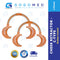 Cheek Retractor - C-Type 2pcs (Rubber Coated)