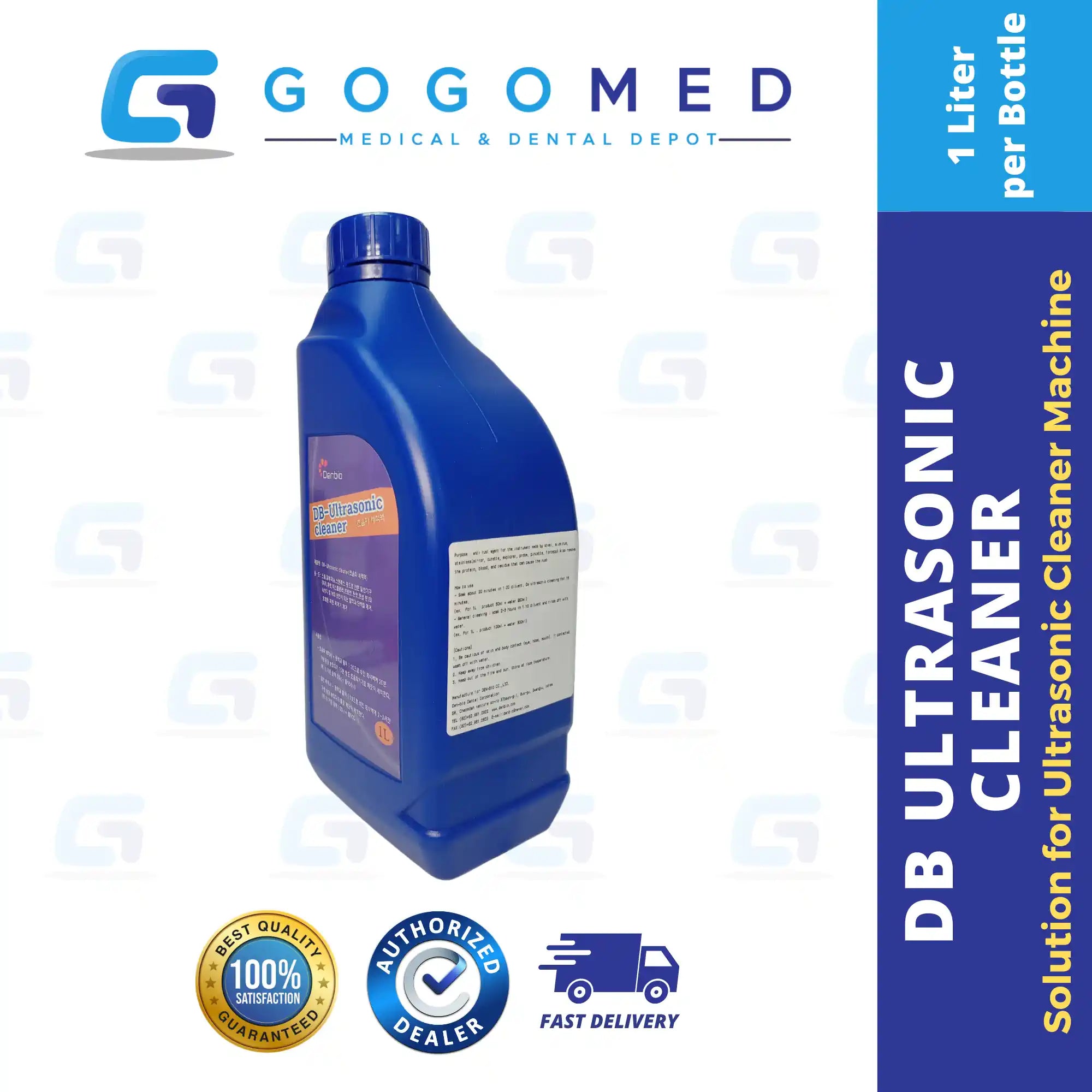 DB Ultrasonic Cleaner Solution 1000mL