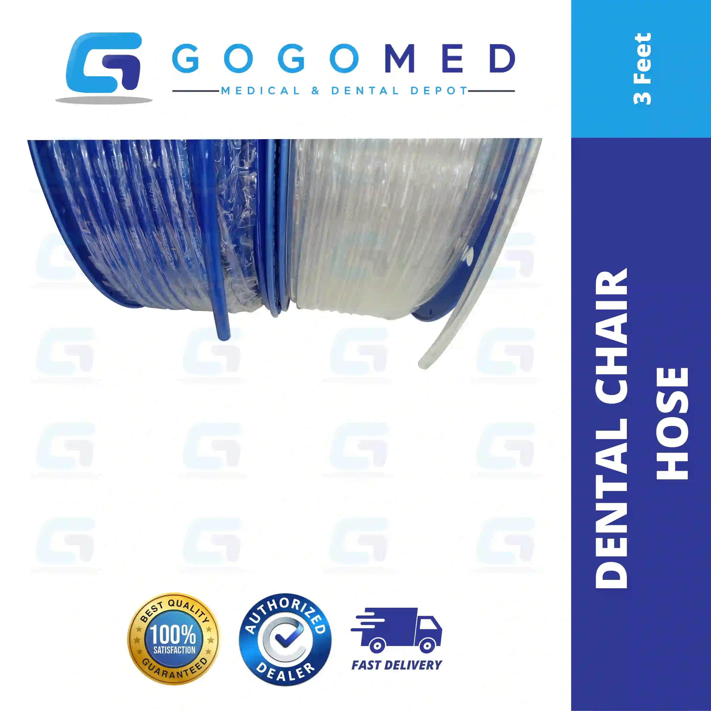 Dental Chair Hose 3 feet/1 Meter