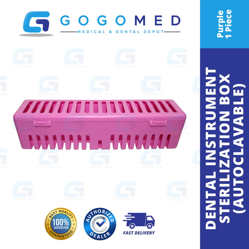 Dental Instrument Sterilization Box (Autoclavable) 1 Piece – Gogomed ...