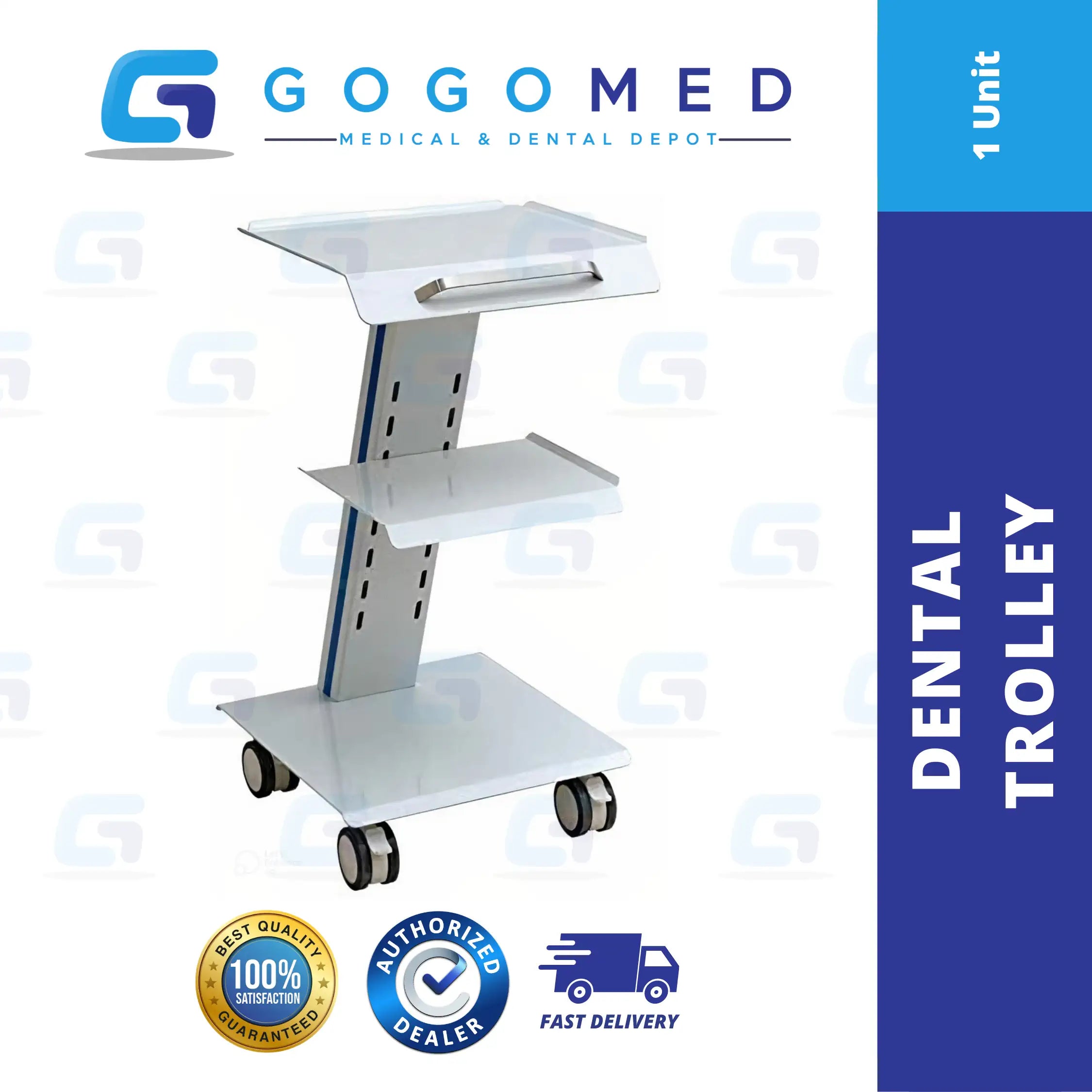 Dental Trolley 220v Power Outlet