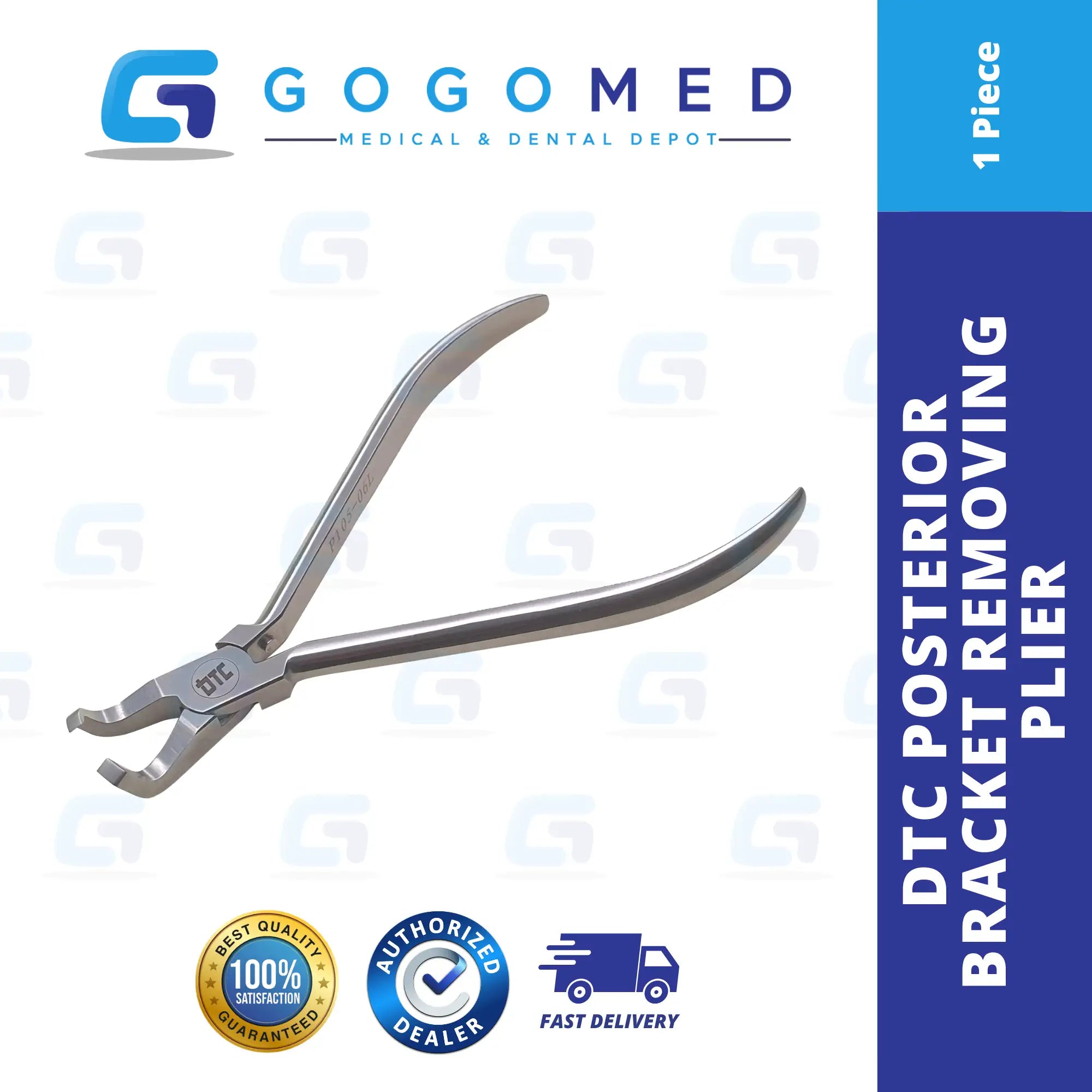Posterior Bracket Removing Plier Long Handle - DTC