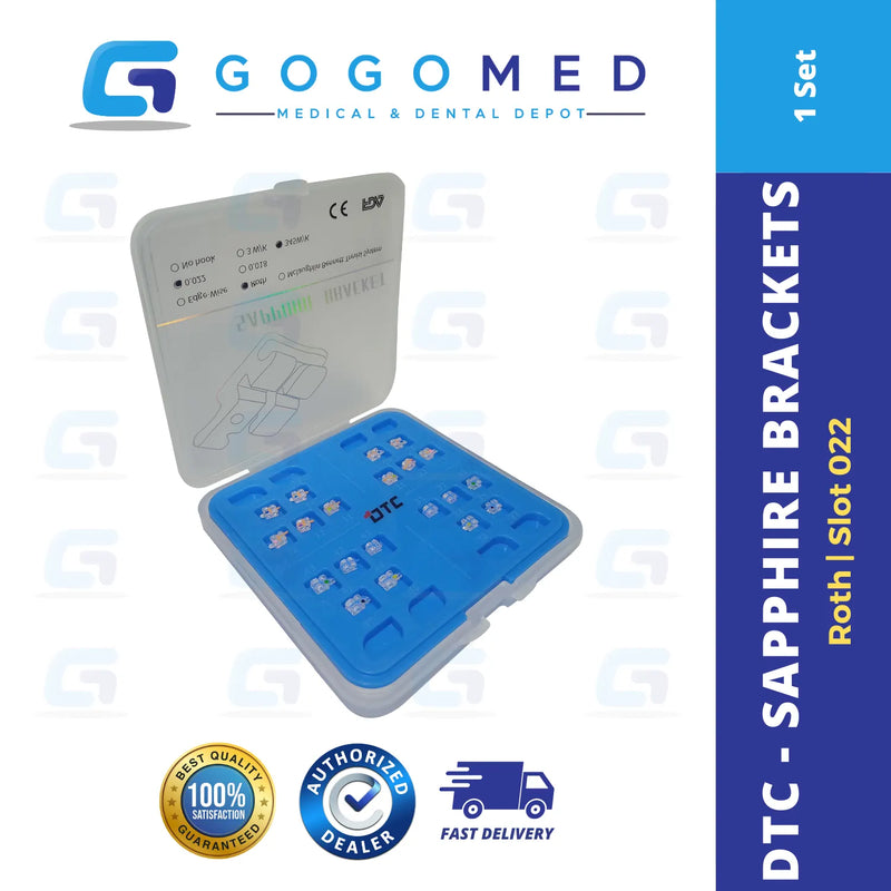 Attacchi In Ceramica Con Slot In Metallo Roth .022" Kit Completo Ga Su Canini Slot 022 - Foto 4