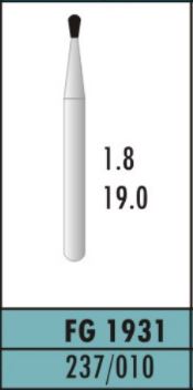 CROWN PREP FINE, CROSS 237 - CARBIDE BURS