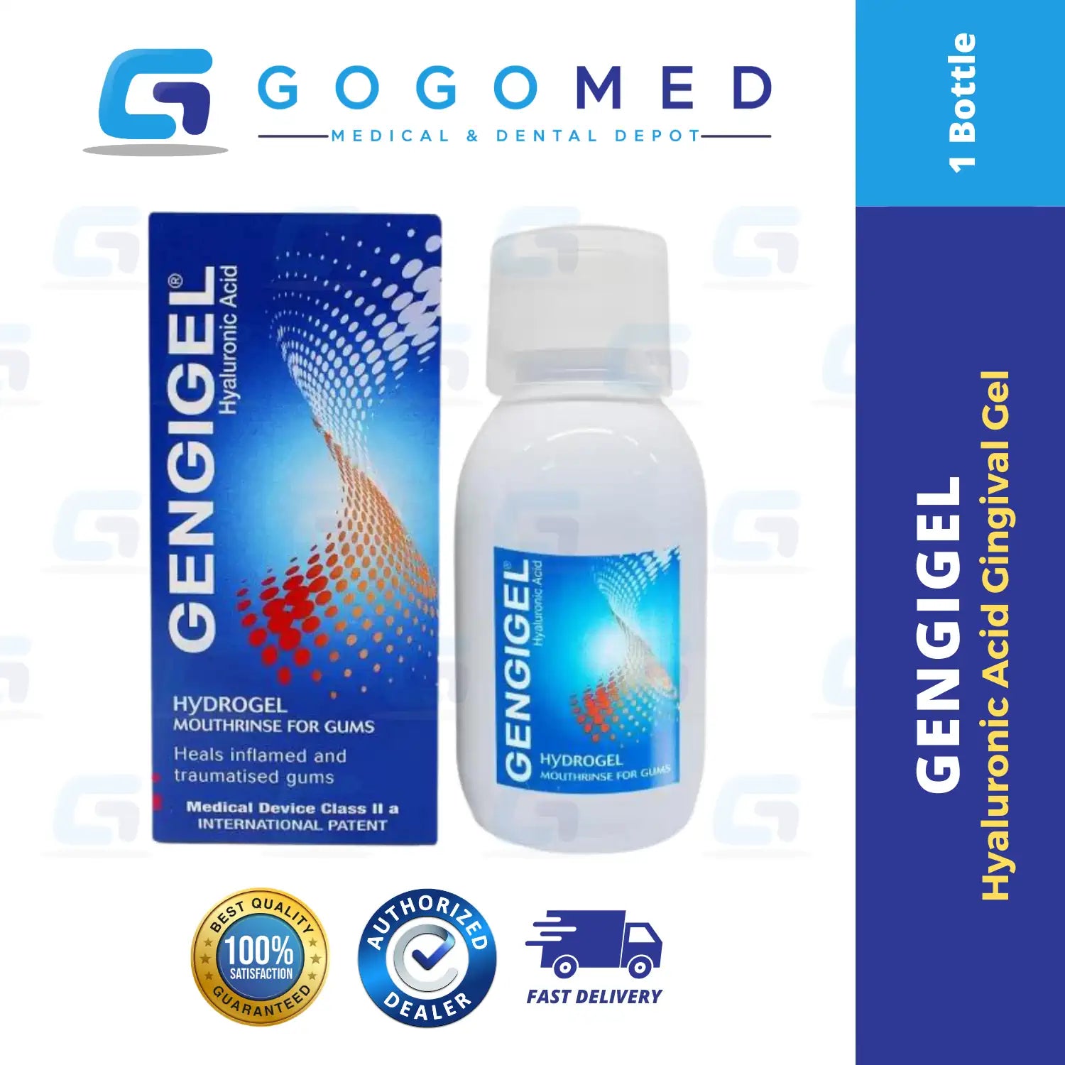 Gengigel Hyaluronic Acid Gingival Gel