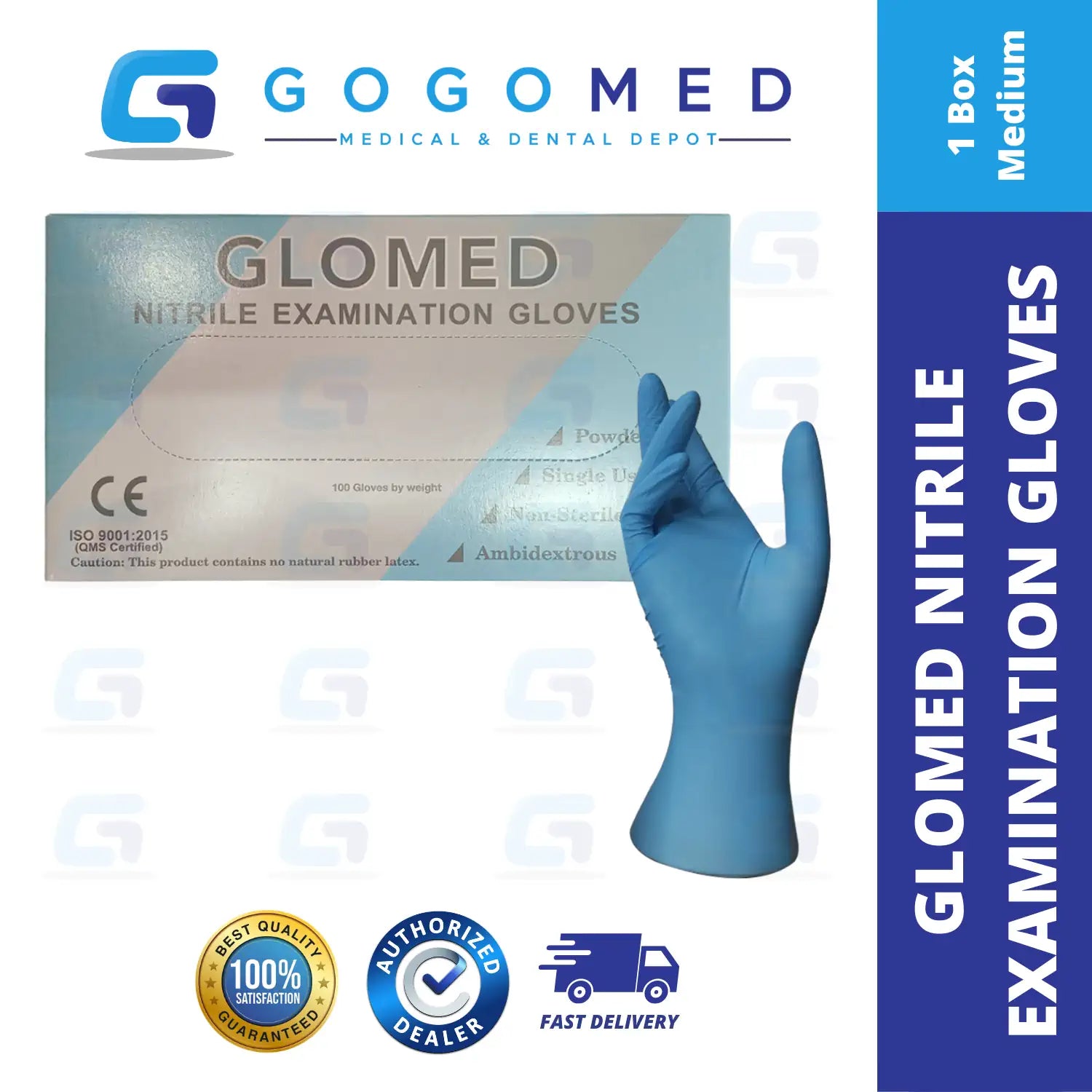 Nitrile Gloves - Glomed
