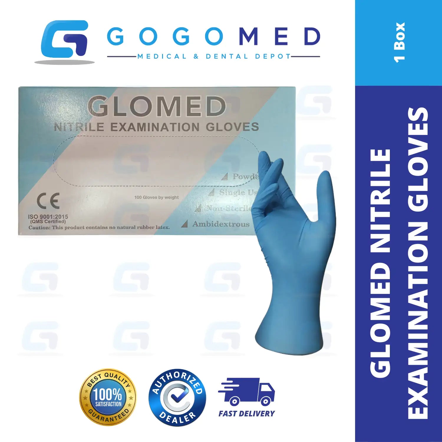 Nitrile Gloves - Glomed