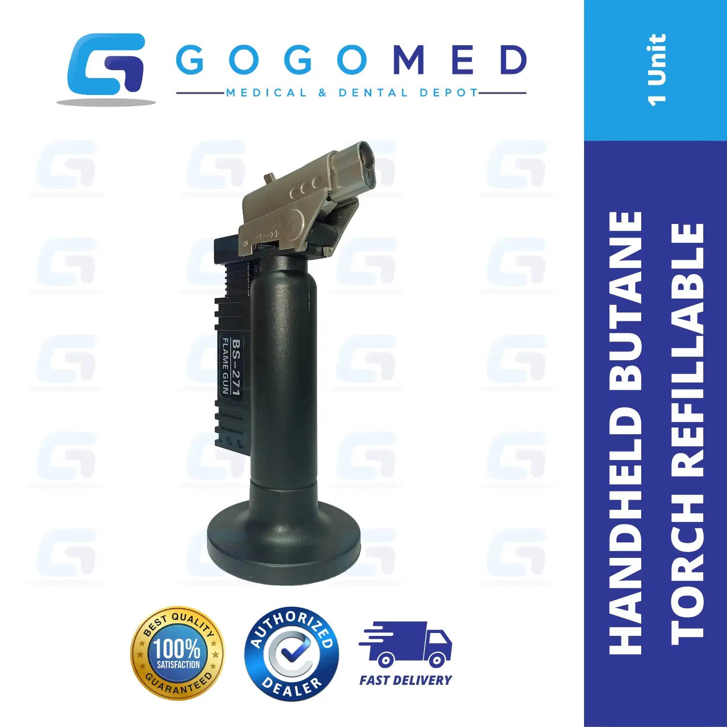 Handheld Butane Torch Refillable 1 Unit