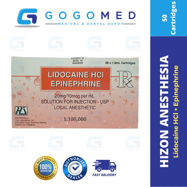 Hizon Lidocaine HCl Epinephrine