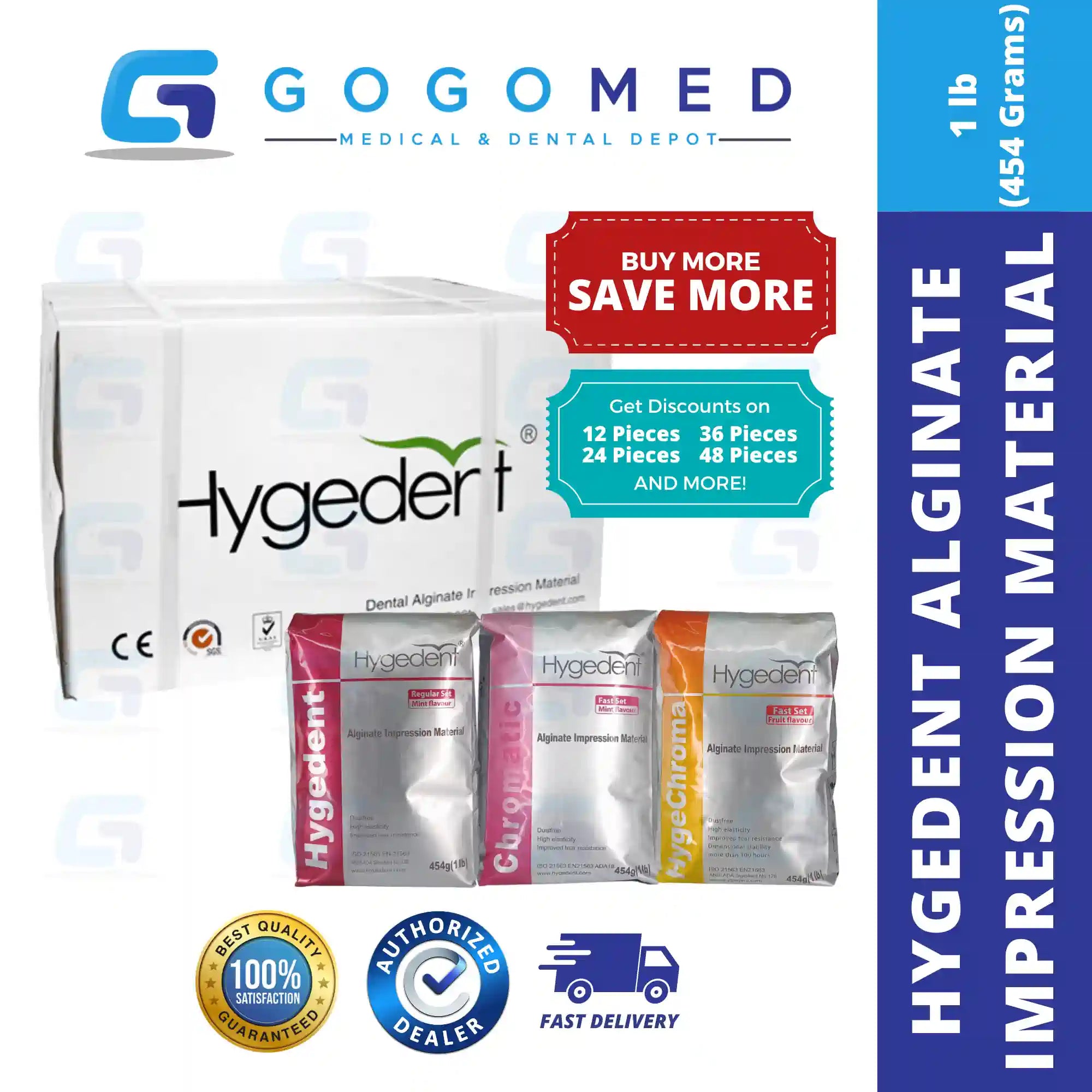 Hygedent Alginate Impression Material
