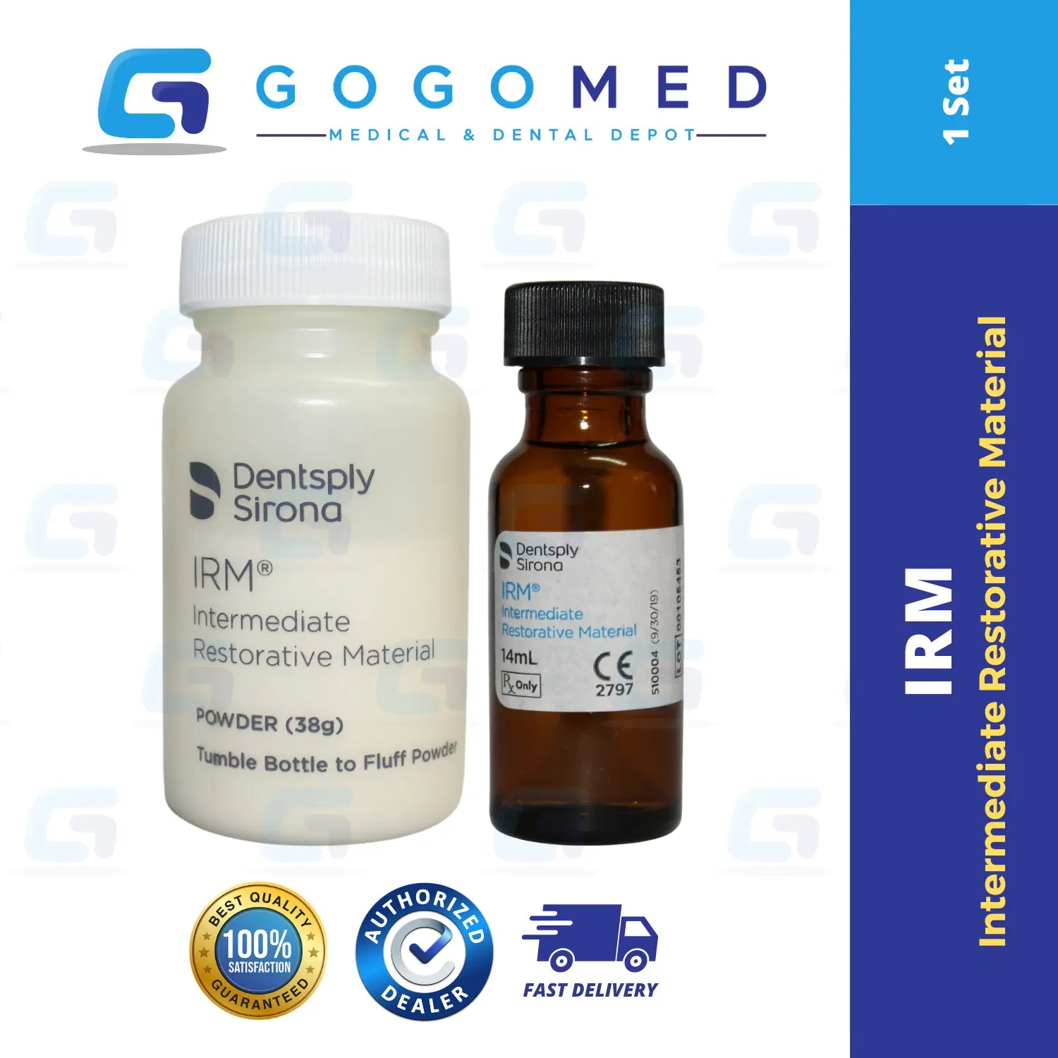 IRM - Intermediate Restorative Material Dentsply  (Exp July 2026)