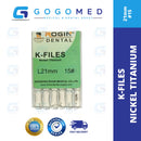 K FILE Nickel Titanium (NiTi) Hand Use