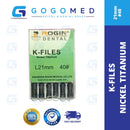 K FILE Nickel Titanium (NiTi) Hand Use